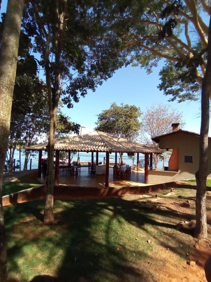 Flat No Pontal Do Lago Caldas Novas Bagian luar foto
