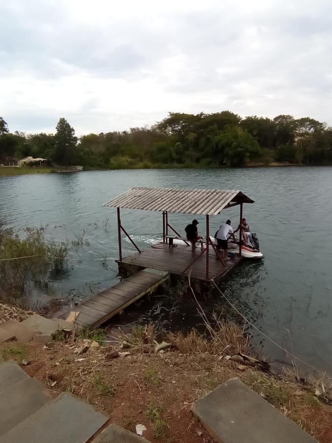 Flat No Pontal Do Lago Caldas Novas Bagian luar foto
